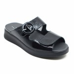 Solidus slipper zwart lakleer 75035 H